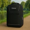 Business Laptop & Official Backpack for Men Work Commuting, 25L Large Travel Carry On Backpack Flight Approved for Airplane, Professional Casual Daypack, Black (M-1321)