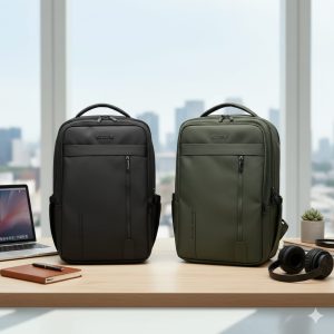 Arcitc Hunter Business Laptop & Official Backpack for Men Work Commuting, 25L Large Travel Carry On Backpack Flight Approved for Airplane, Professional Casual Daypack (M-RS23)